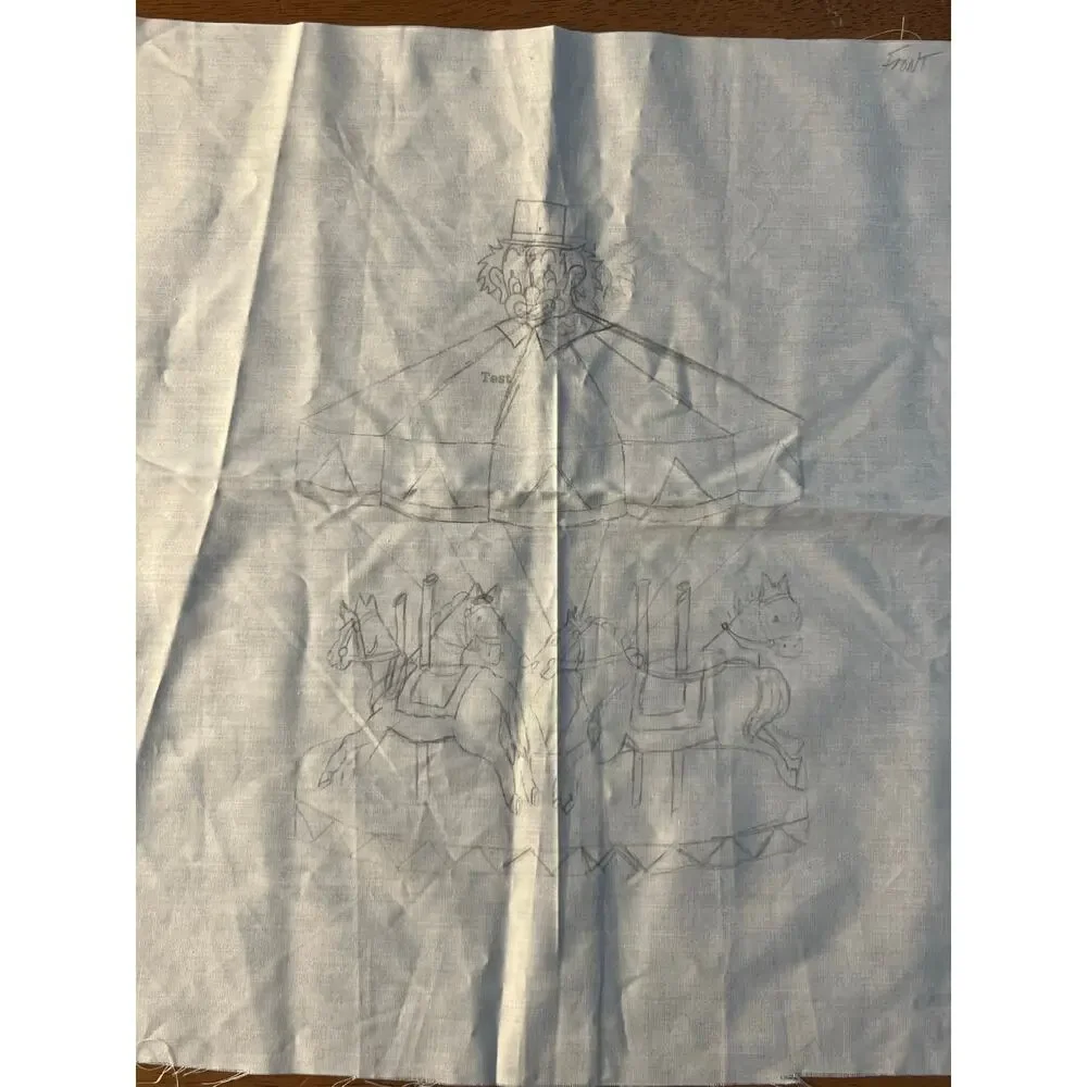 Handmade Embroidered Circus Clown and Clown Patterns 14